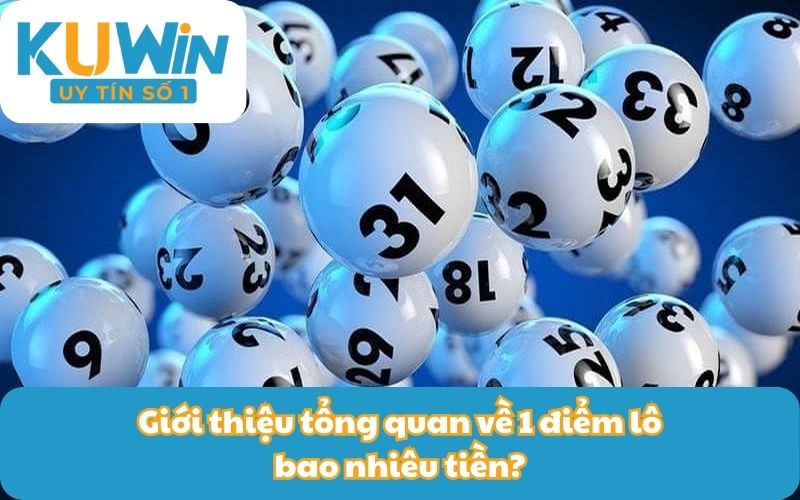 Giới thiệu tổng quan về 1 điểm lô bao nhiêu tiền?